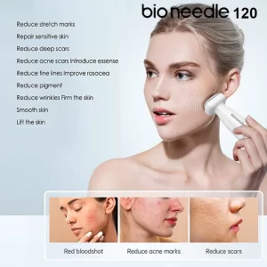 bio needle 120 adjustable derma stamp skin care