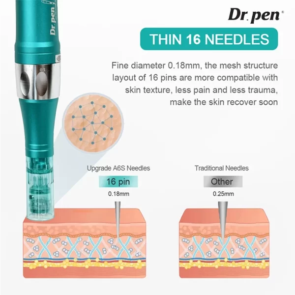 drpen ultima a6s 16-pin needle