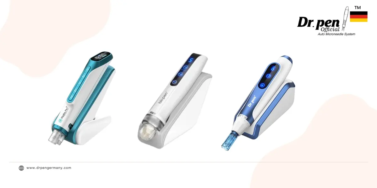 Dr. pen 3 neueste Microneedling-Stift: Dr. Pen A11、Hydra Pen H6、Bio Pen Q2