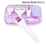 Derma Roller 6-in-1 Micro Roller für Kopf und Gesicht