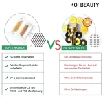Derma Roller KOI BEAUTY VS Fal;sche Nadel