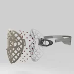 Peachaboo Pro Glo Silicone LED-Maske, LED-Lichttherapie-Maske