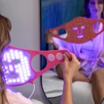 Peachaboo Glo Aurora Silicone Blue LED-Lichttherapie-Maske