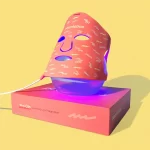 Peachaboo Glo Aurora Silicone LED-Maske