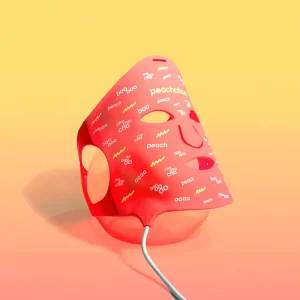 Peachaboo Glo Aurora Silicone LED-Lichttherapie-Maske