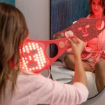 Peachaboo Glo Aurora Silicone Red LED-Lichttherapie-Maske
