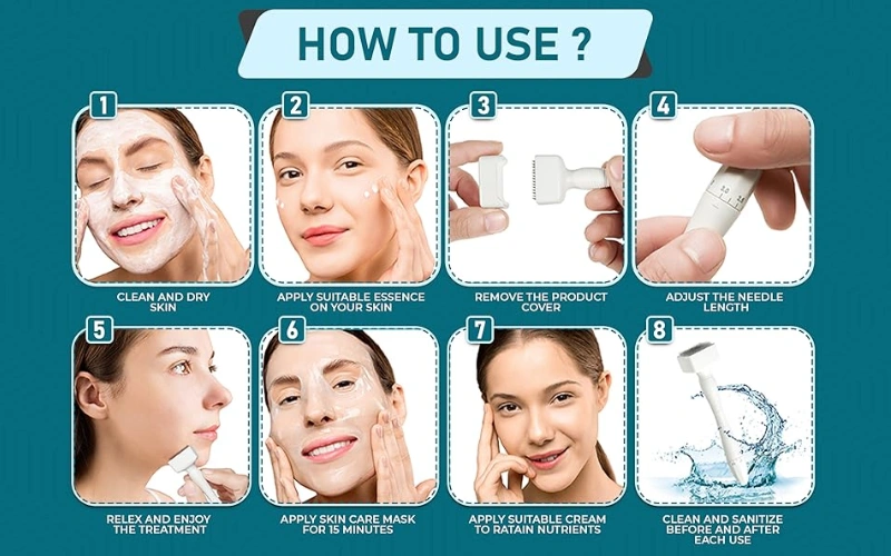 Dermastamp Anwendung für Anfänger