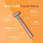 Peachaboo Mini Glo 4-in-1 LED Facial Wand